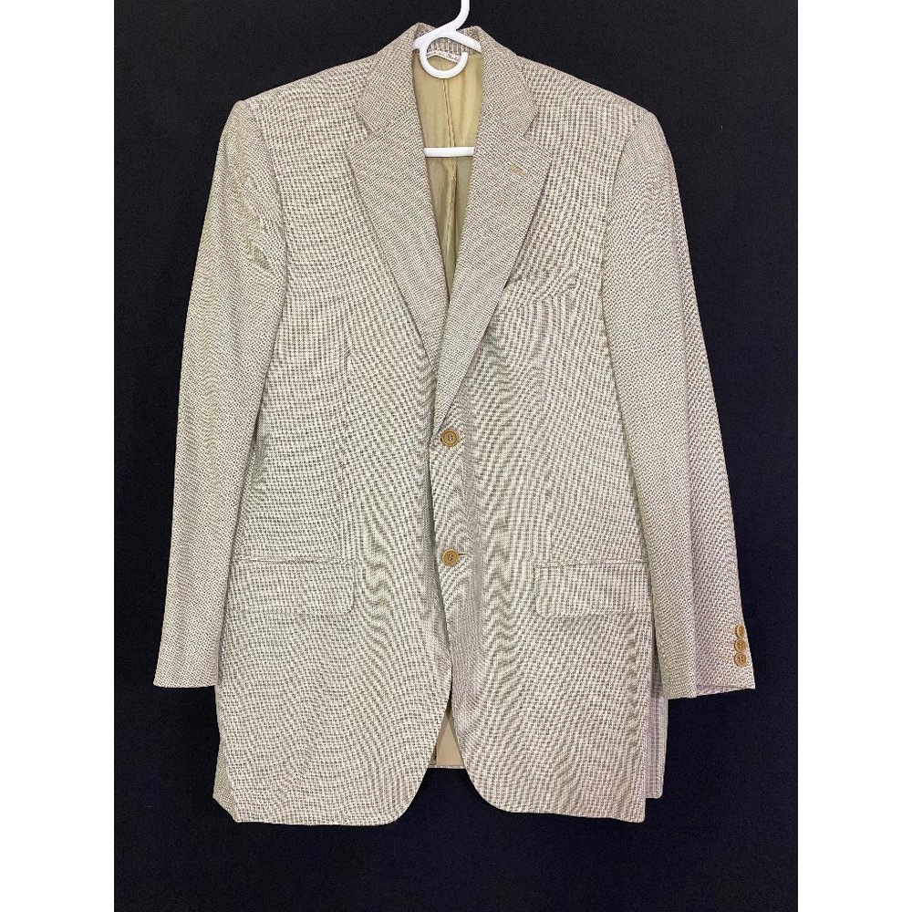 Canali Two Button Wool Blend Blazer 52R